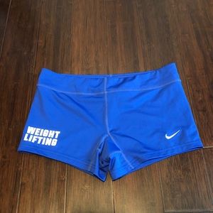 Nike Weightlifting booty shorts